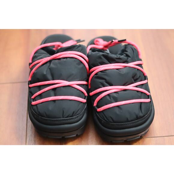 UGG Puffer Slippers Sz 8 - Black - Picture 2 of 4